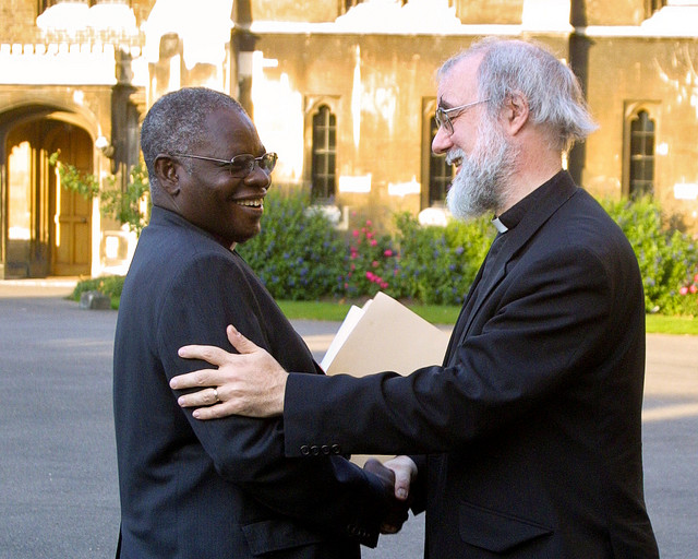 Archbishop Peter Akinola and Archbishop of Canterbury